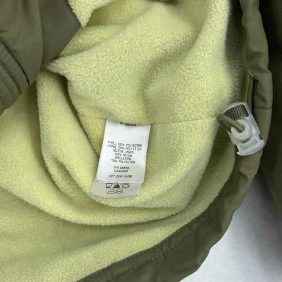 Cabela's Softshell Jacket Fleece Lined Full Zip Pockets Olive Green Women's M - Picture 8 of 13